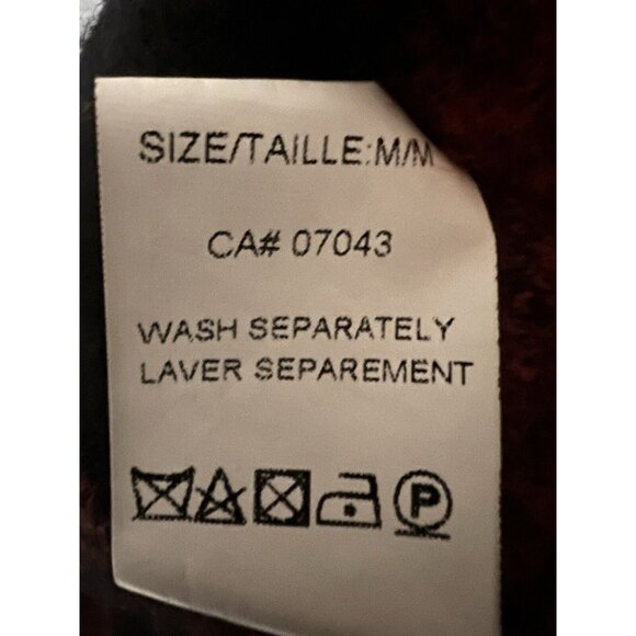 Marisa & Marie Jacket Women Medium Black Wool Blend Italy Buffalo Checkered Coat - Picture 11 of 13